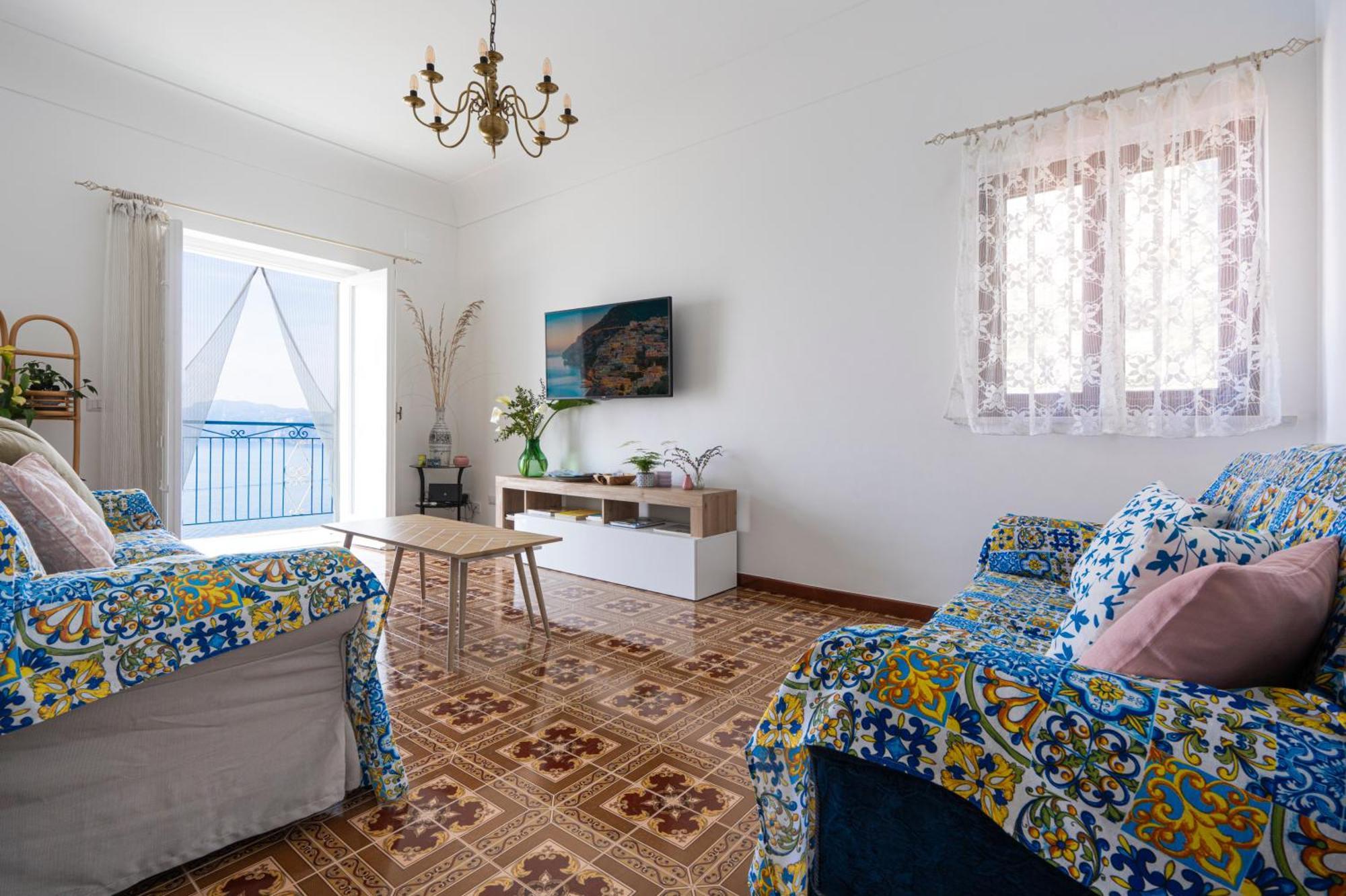 Mimi Junior Home, Central Sea View Apartment Praiano Ngoại thất bức ảnh